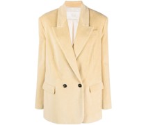 Doppelreihiger Blazer aus Cord