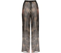 Hose mit grafischem Print