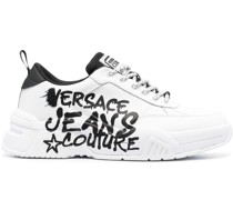 Sneakers mit Logo-Print