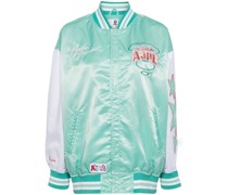 AAPE BY *A BATHING APE® Satin-Collegejacke