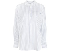 The Oversized striped shirt