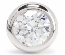 18kt Weißgoldohrring