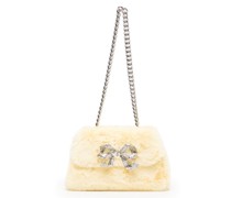 Fluffy Bow Schultertasche