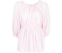 Bluse mit Puffärmeln