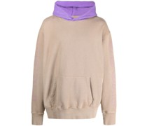 Hoodie in Colour-Block-Optik