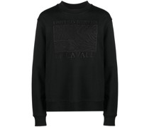 Sweatshirt mit Logo-Stickerei