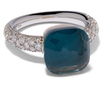 18kt 'Nudo' Rot- und Weißgoldring