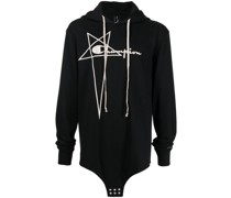 x Champion Hoodie mit Logo-Stickerei