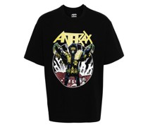 x Anthrax T-Shirt mit Logo-Print