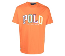 T-Shirt mit Logo-Applikation