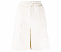 Shorts mit Logo-Prägung
