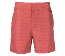 Badeshorts mit Zickzackmuster