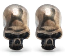 Totenkopf-Ohrringe aus