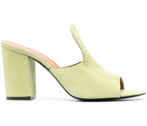 Mules mit hohem Absatz