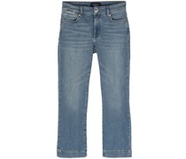 Umbria distressed straight jeans