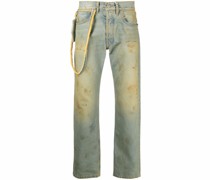 Jeans mit Acid-Wash-Effekt
