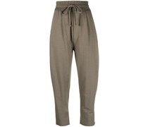 Cropped-Hose mit Kordelzug