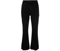 Schmale Cropped-Jeans