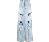 Jeans mit Distressed-Detail