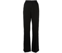High-Waist-Hose mit weitem Bein