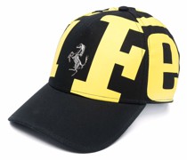 Baseballkappe mit Logo-Print