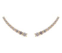 Große Dasha Ohrringe mit Diamanten