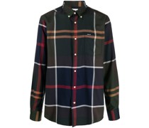 Button-down-Hemd mit Karomuster