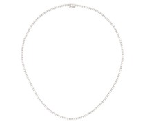 18kt Weißgold-Choker mit Diamanten