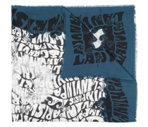 Schal mit grafischem Print