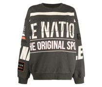 Sweatshirt mit grafischem Print