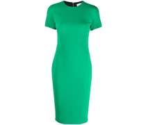 Kurzärmeliges Midikleid