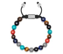 Perlenarmband mit Halbedelsteinen