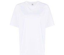 Straight T-Shirt aus Baumwolle