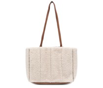 Gerippte Handtasche