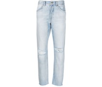 Ausgeblichene Jeans