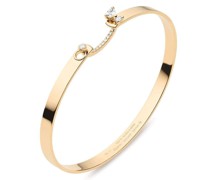 18kt Gelbgoldarmreif mit Diamanten