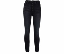 Taillenhohe Skinny-Jeans