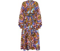 Midikleid mit langen Ärmeln