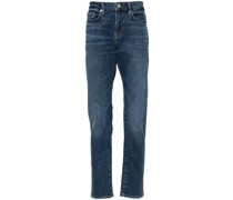 Halbhohe L'Homme Slim-Fit-Jeans