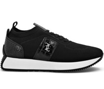 Runner Sneakers mit Logo-Patch