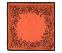 Jacquard-Schal mit Blumenmuster
