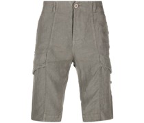 Slim-Fit-Shorts aus Leinen