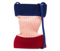 Gerippte Strata Schultertasche
