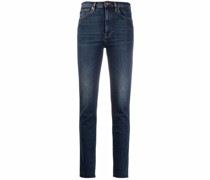 Skinny-Jeans mit Stone-Wash-Effekt