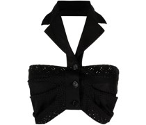 Cropped-Top mit Neckholder