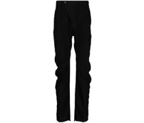 High-Waist-Hose mit Raffungen