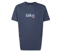 T-Shirt mit Text-Print