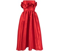 Schulterfreies Lynn Midikleid