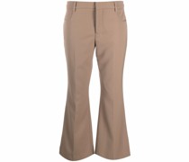 Ausgestellte Cropped-Hose