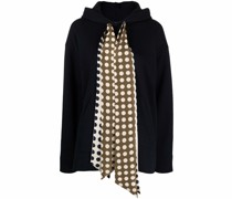 Hoodie mit Schaldetail